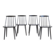 Set of four chairs by Folke Pâlsson, model J77