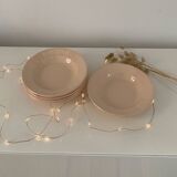 Service of powder pink hollow plates