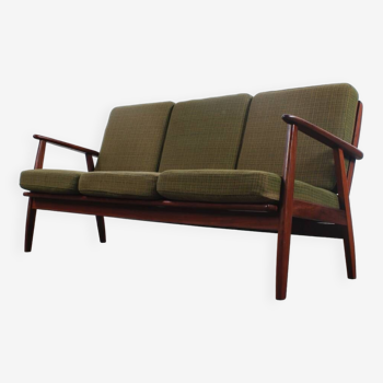 Vintage Teak 3er Sofa Danish Mid Century Design 50er 60er