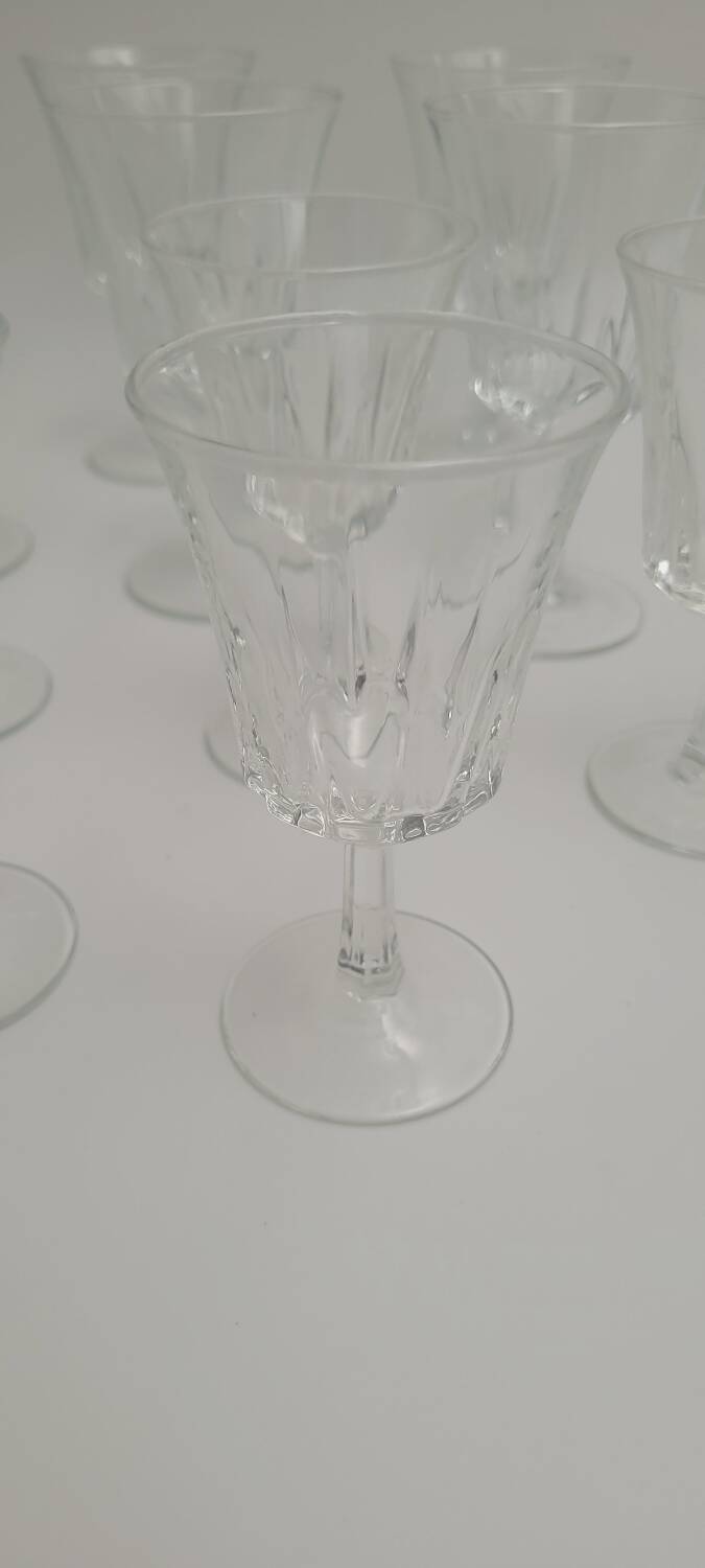 70's stemware
