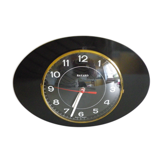 Black bakelite pendulum, bayard brand, 50s