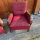 Hungarian Art Deco Armchairs, 1930s, Set of 2