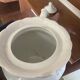 White ceramic teapot