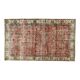Anatolian handmade vintage rug 238 cm x 142 cm