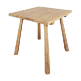 Solid wood dining table