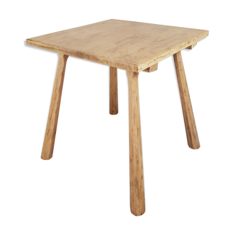 Solid wood dining table