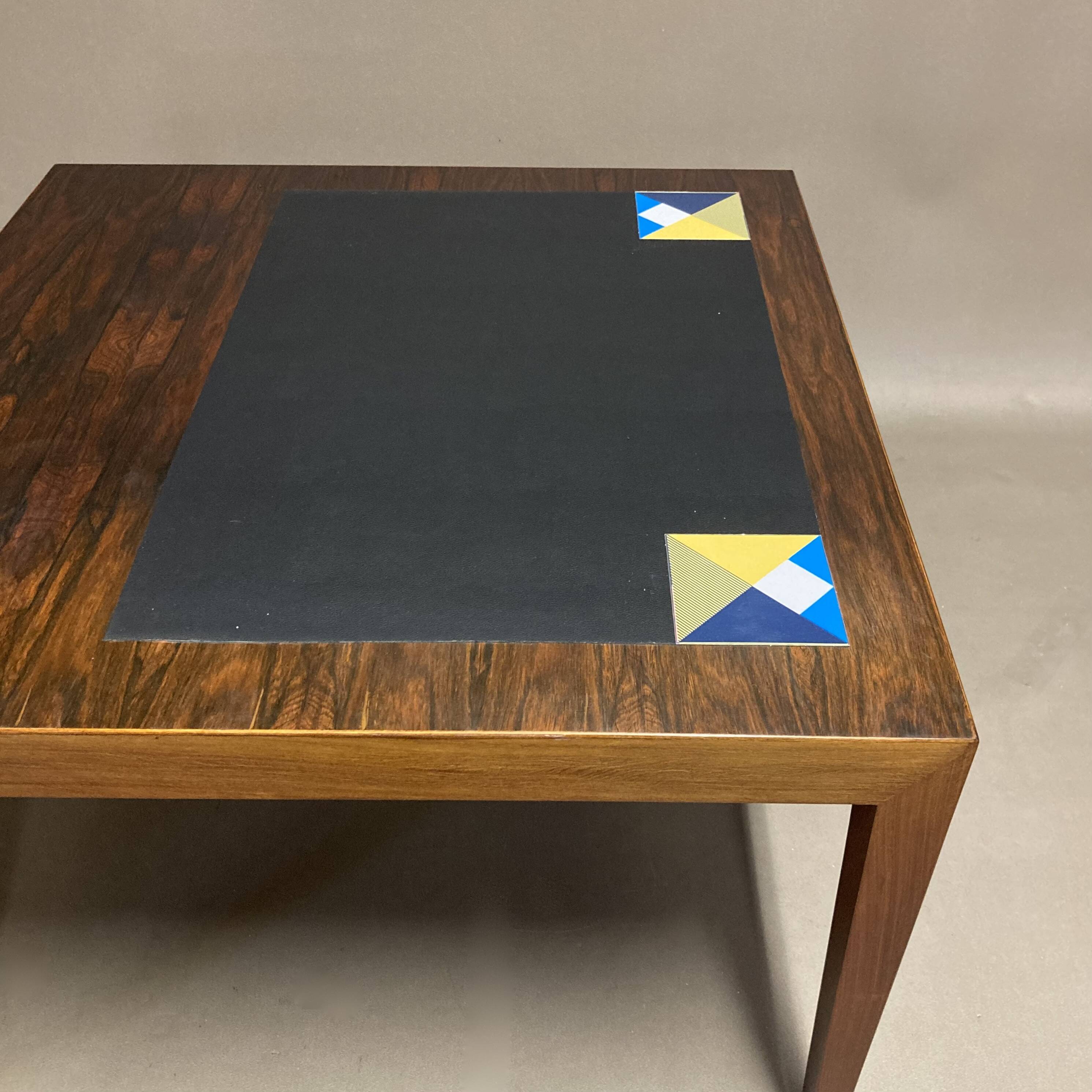 Table basse design scandinave 1950 "Severin Hansen".