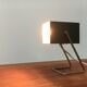 Mid-century German cube table lamp by Kaiser Idell Leuchten.