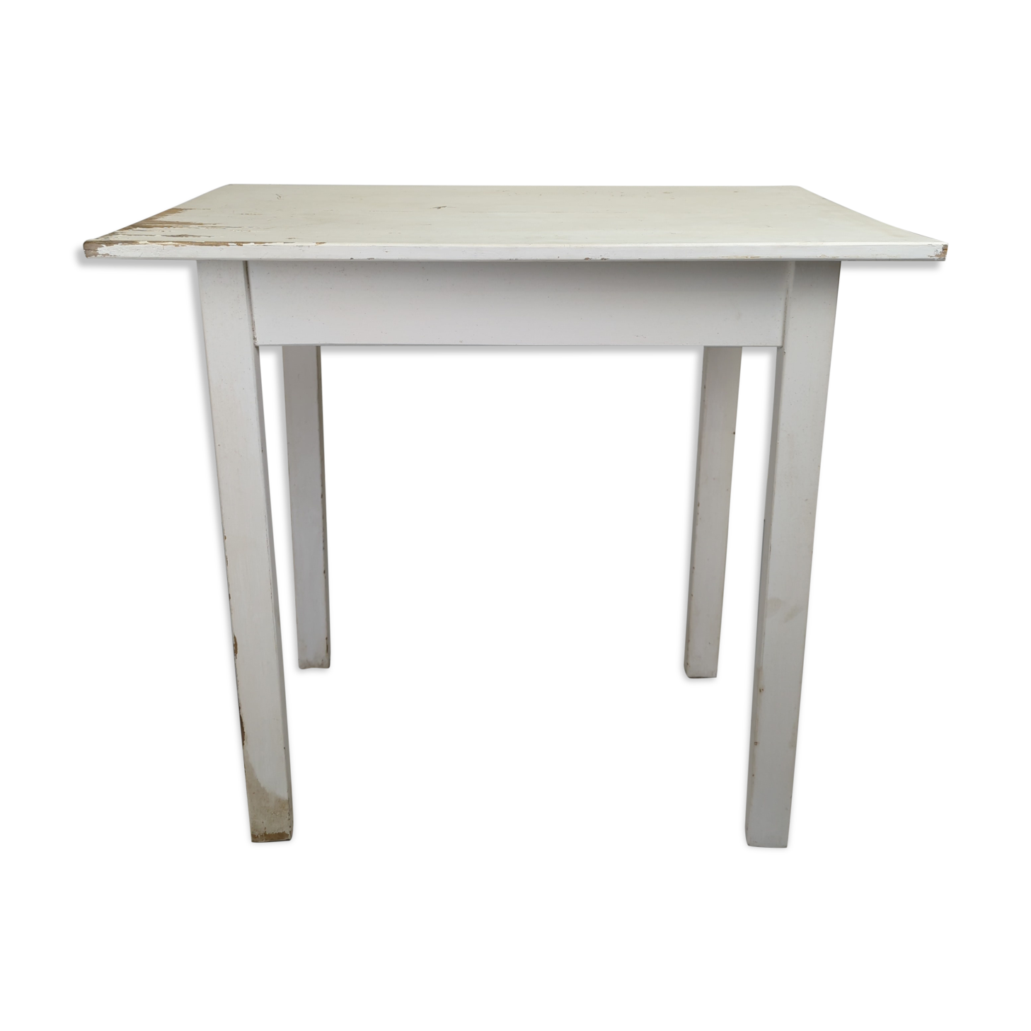 White old farmhouse table