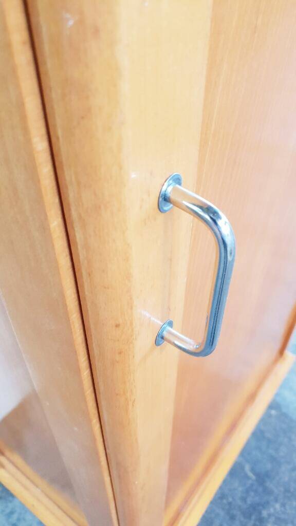 Vintage boarding school cabinet