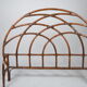 Rattan headboard 2 places