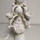 Vase gargoulette candle holder Emile Tessier Malicorne rooster