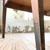 Vintage pine farm table