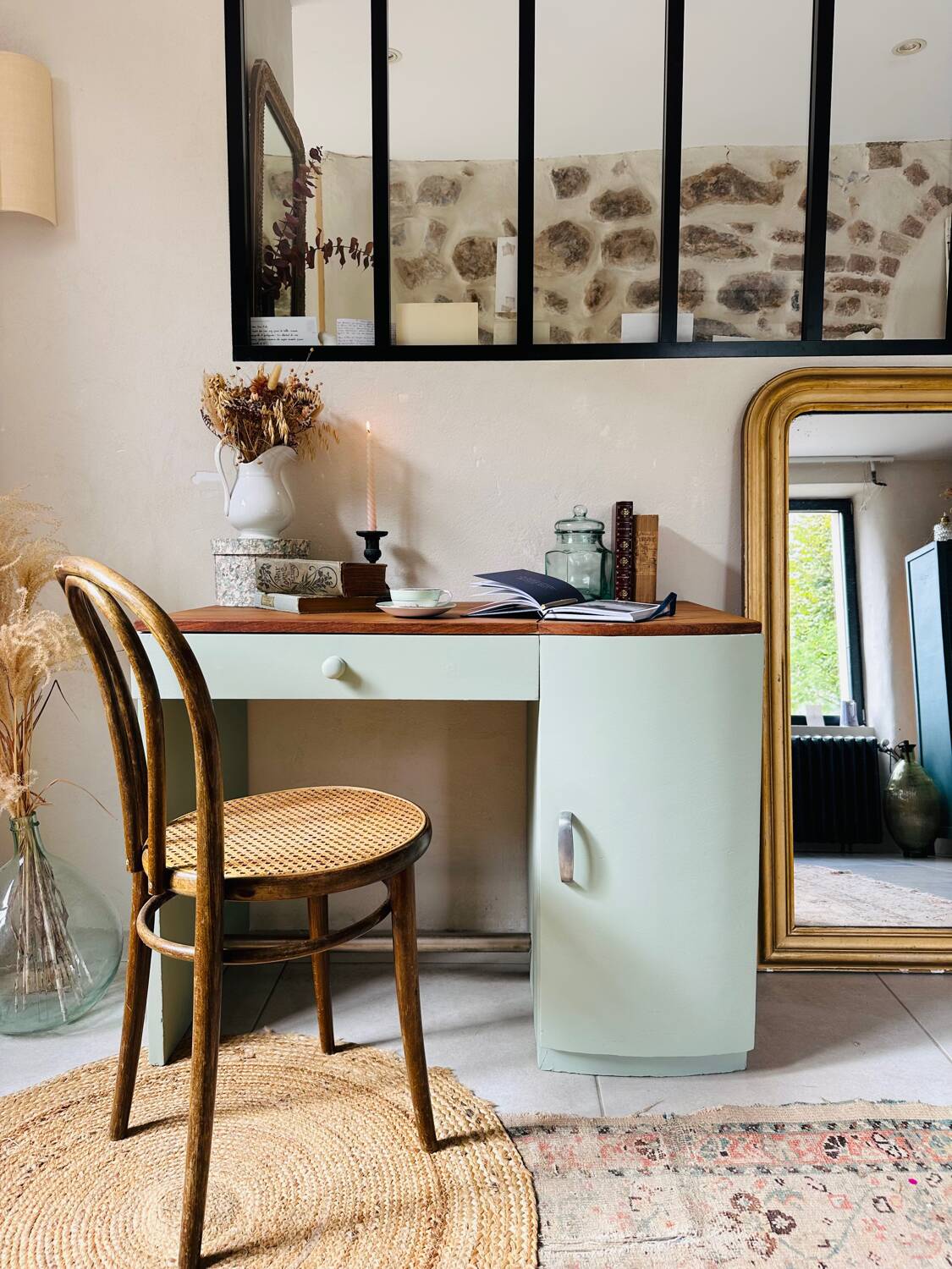 Vintage office revamped