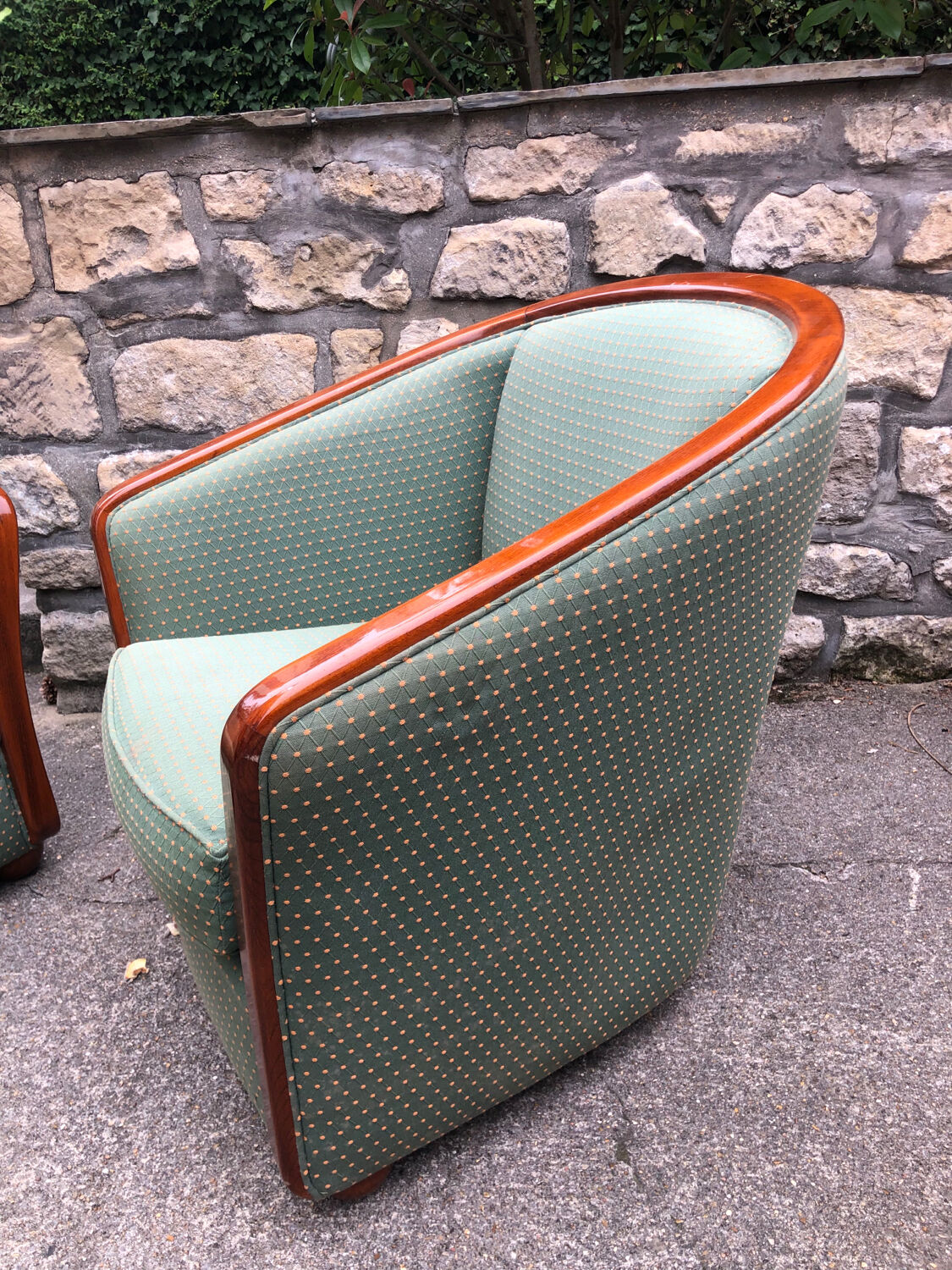 Pair of vintage armchairs