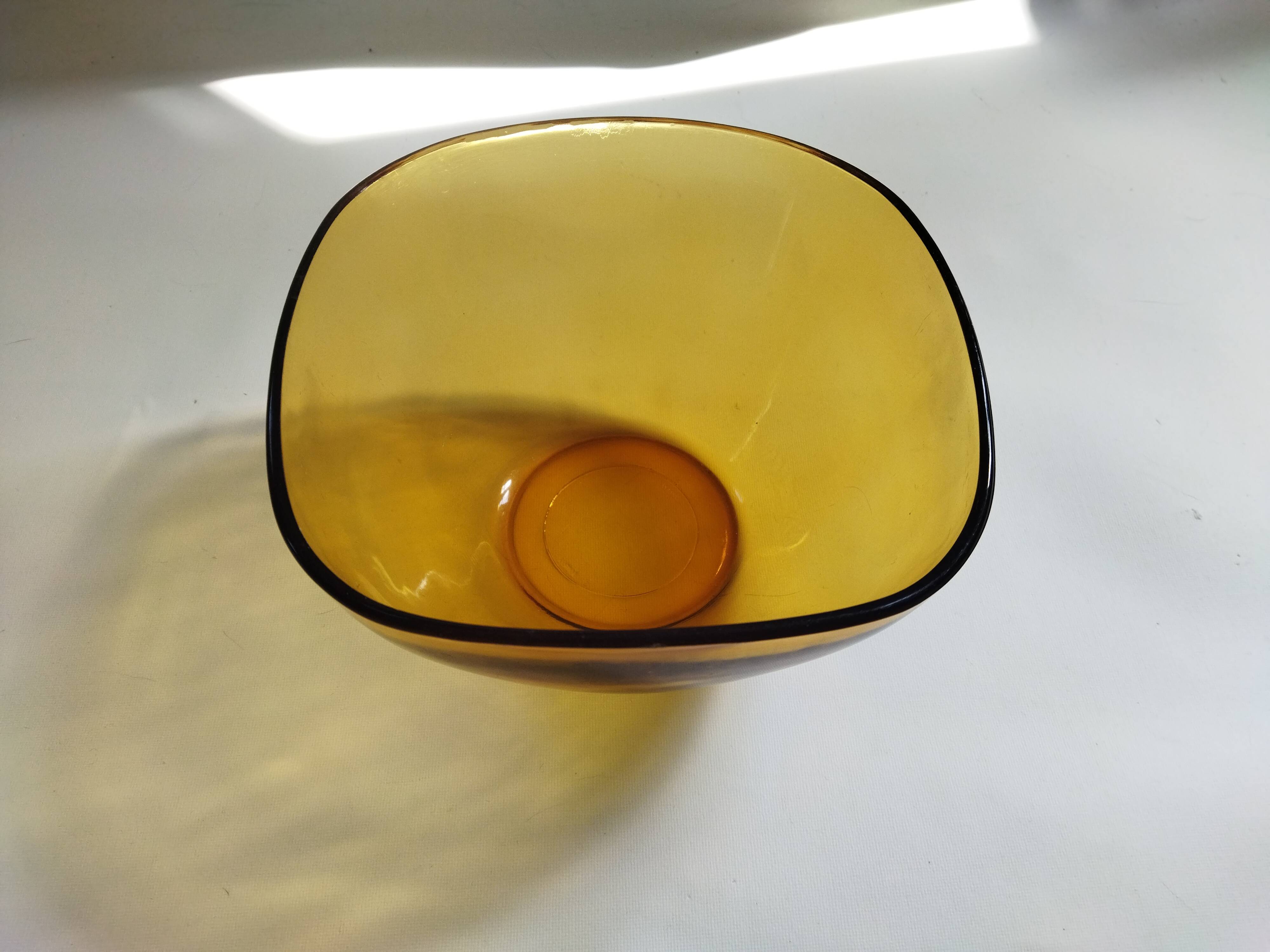 Vereco amber salad bowl