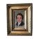 Oil on canvas mounted on panel "portrait of a young man" 19th century