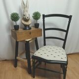 Chaise basse style napoleon iii