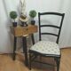 Chaise basse style napoleon iii