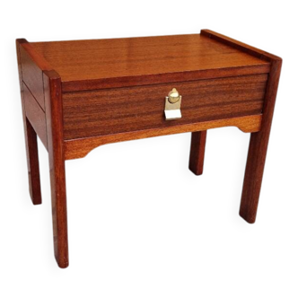 Vintage Scandinavian bedside table