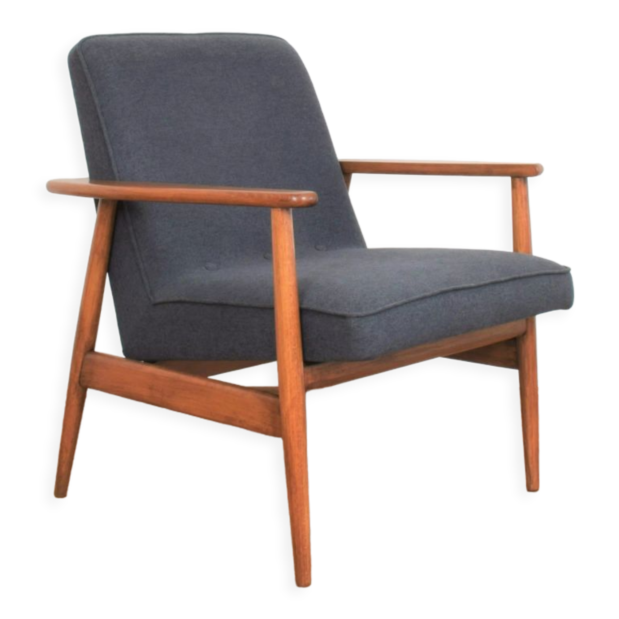 Mid-century polish armchair by m. zieliński, 1960s