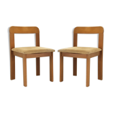 Paire de chaises 1960 vintage