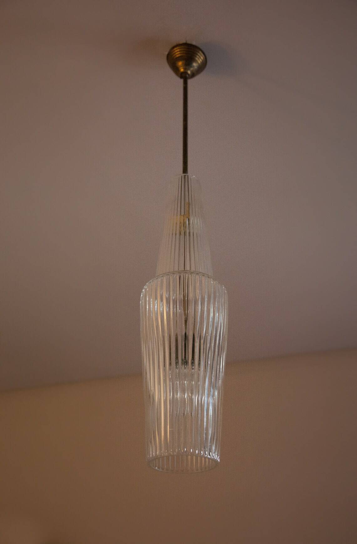 Venezia pendant lamp by Aloys F. Gangkofner for Peill & Putzler / Ceiling lamp / 1950s