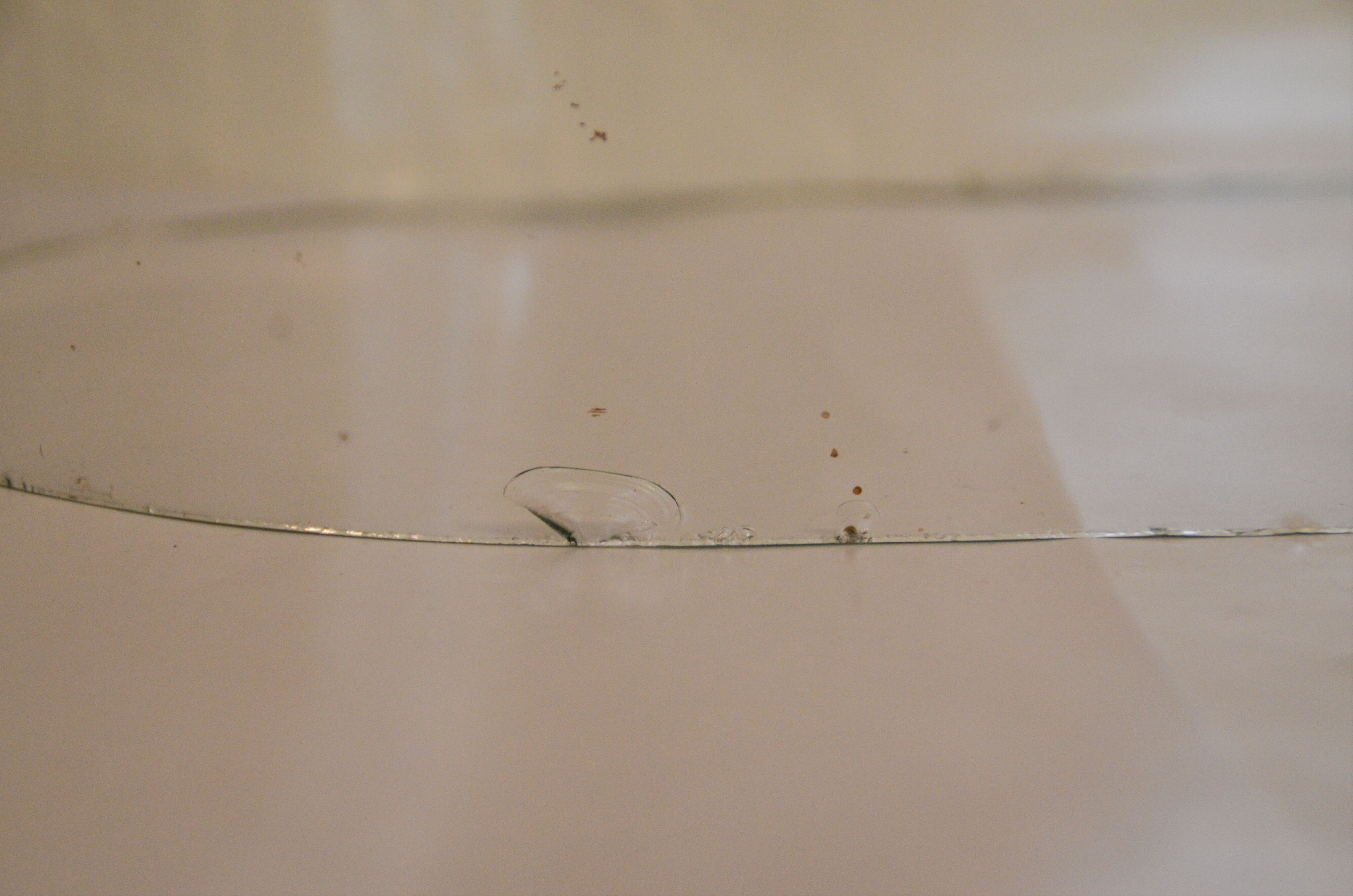 Glass globe of bride