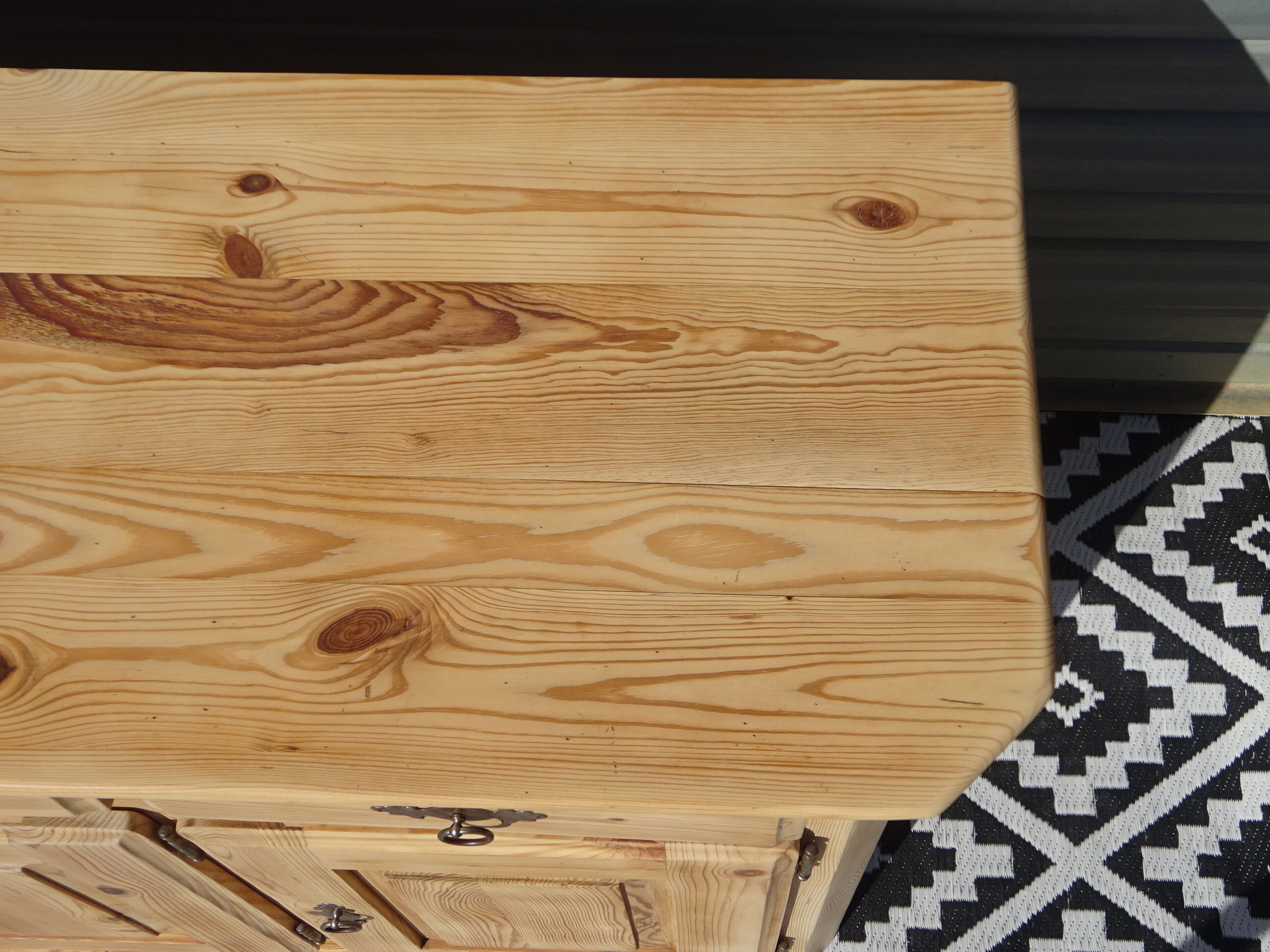 Solid wood enfilade, restored