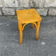 Curved wood stool in Baumann style