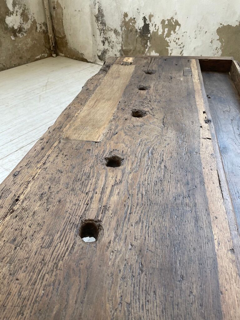 Brutally artisanal oak coffee table