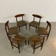 6x Rosewood Dining Chairs Scandinavian 1950s