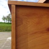 Vintage wardrobe, closet and shelves