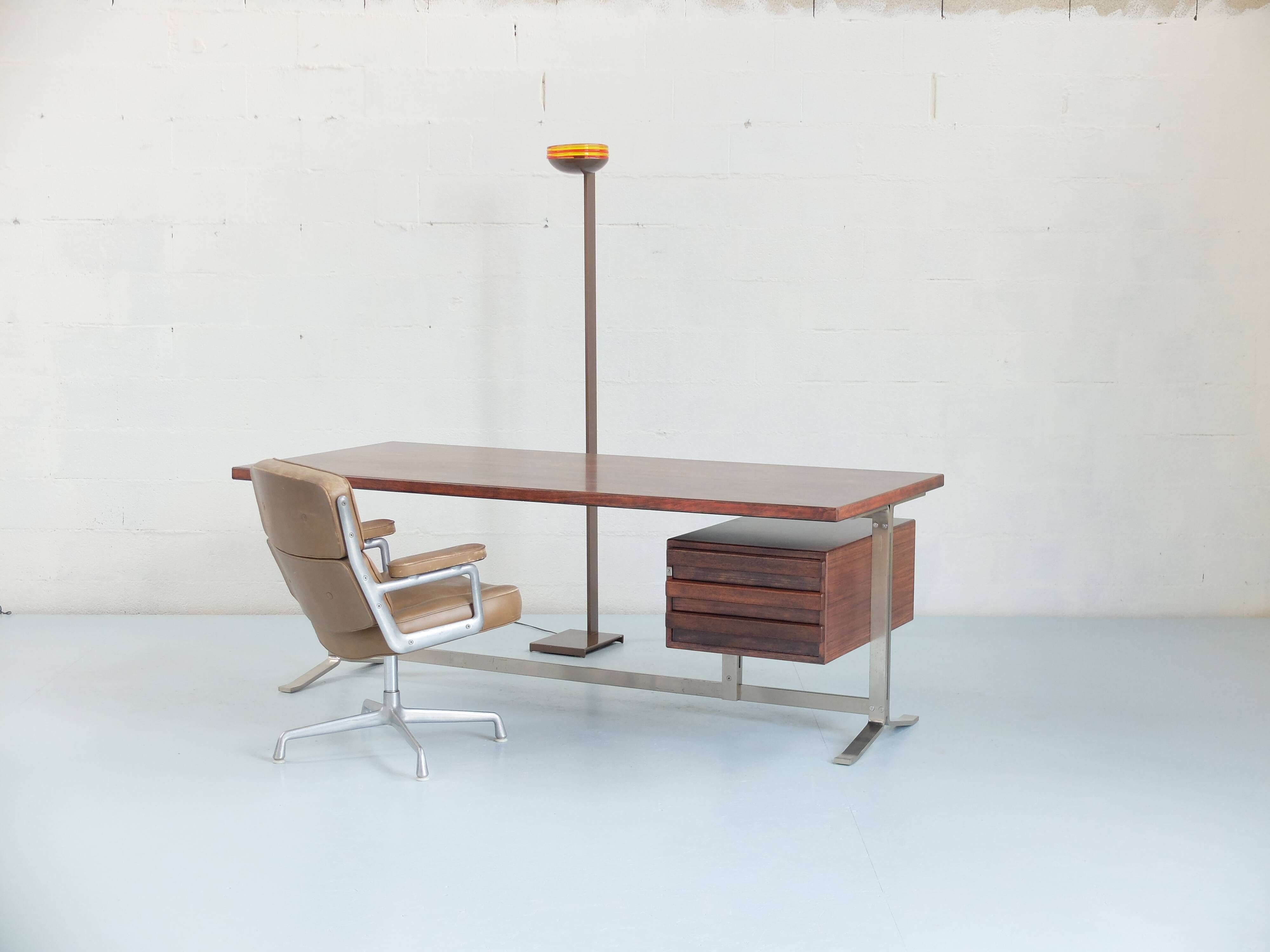 Removable drawer desk, Gianni Moscatelli for Formanova Italia, 1960