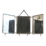 Vintage triptych mirror 1950