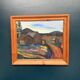 Original Swedish Oil on Panel – “Mountain Landscape” by Kersti Flyckt