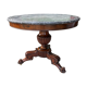 Mahogany pedestal table