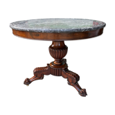 Mahogany pedestal table