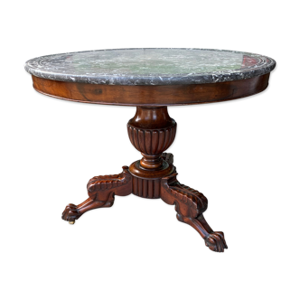 Mahogany pedestal table