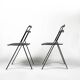 Lot de 4 chaises pliantes « Clio » de Giorgio Cattelan