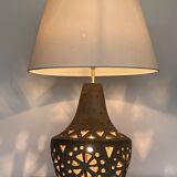 Sandstone lamp signed agnes escala