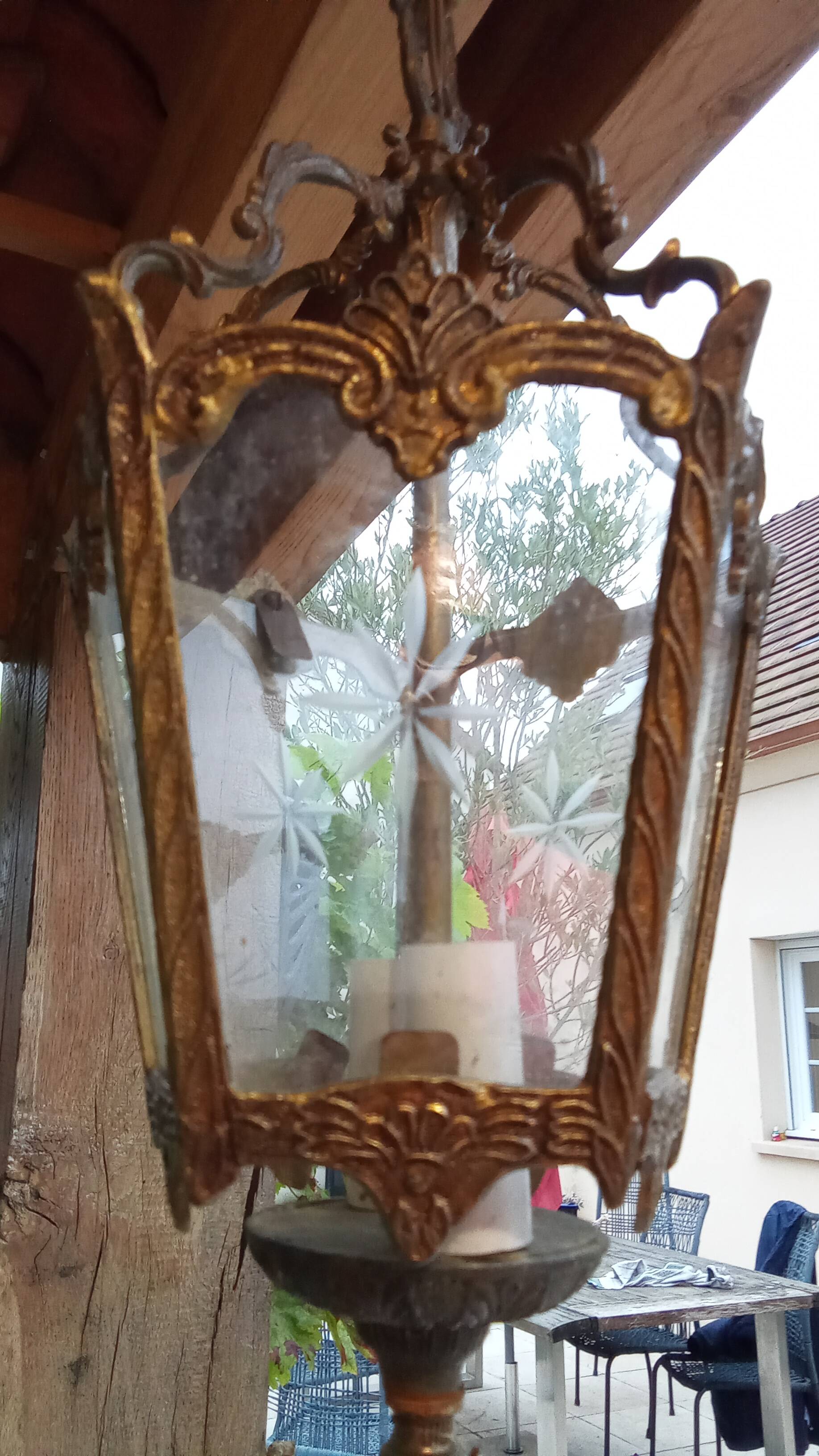 brass lantern chandelier ceiling light