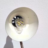 Revised 1970s orange vintage adjustable lamp