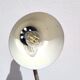 Revised 1970s orange vintage adjustable lamp