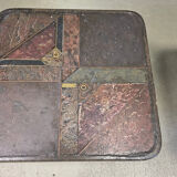 Vintage brutalist slate stone nesting tables by Design Studio Stam, 1990s