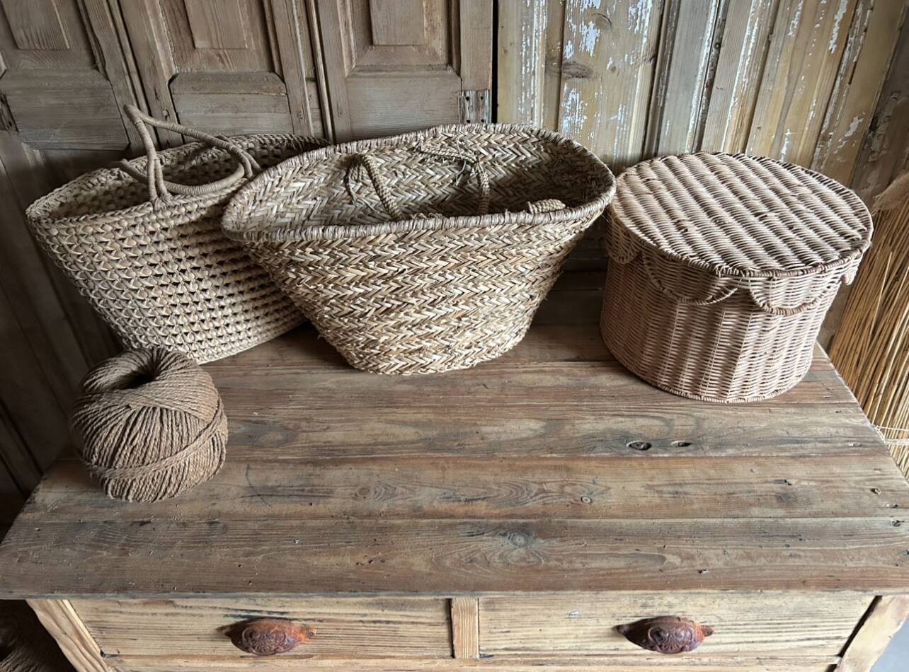 Chest of drawers, shell handle.