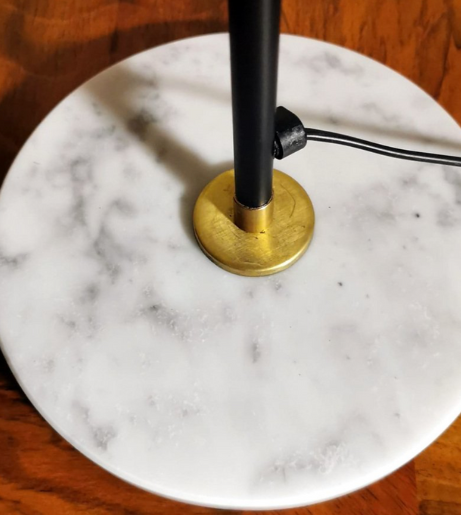 Lamp moonlight balance black