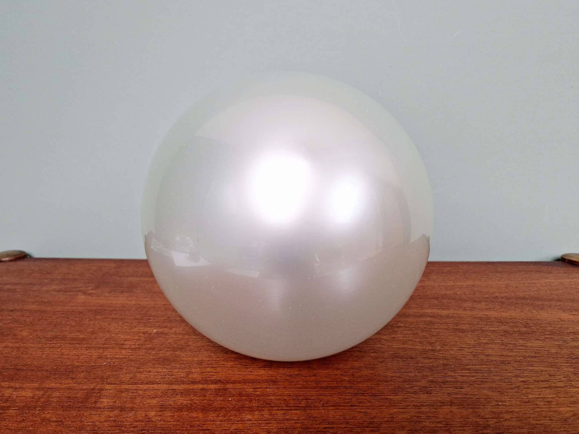 Opal glass wall/ceiling light, Motoko Ishii, 1970