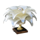 Maison Rougier vintage palm-shaped lamp from the 1970s to 1980s