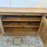 Buffet patine marron